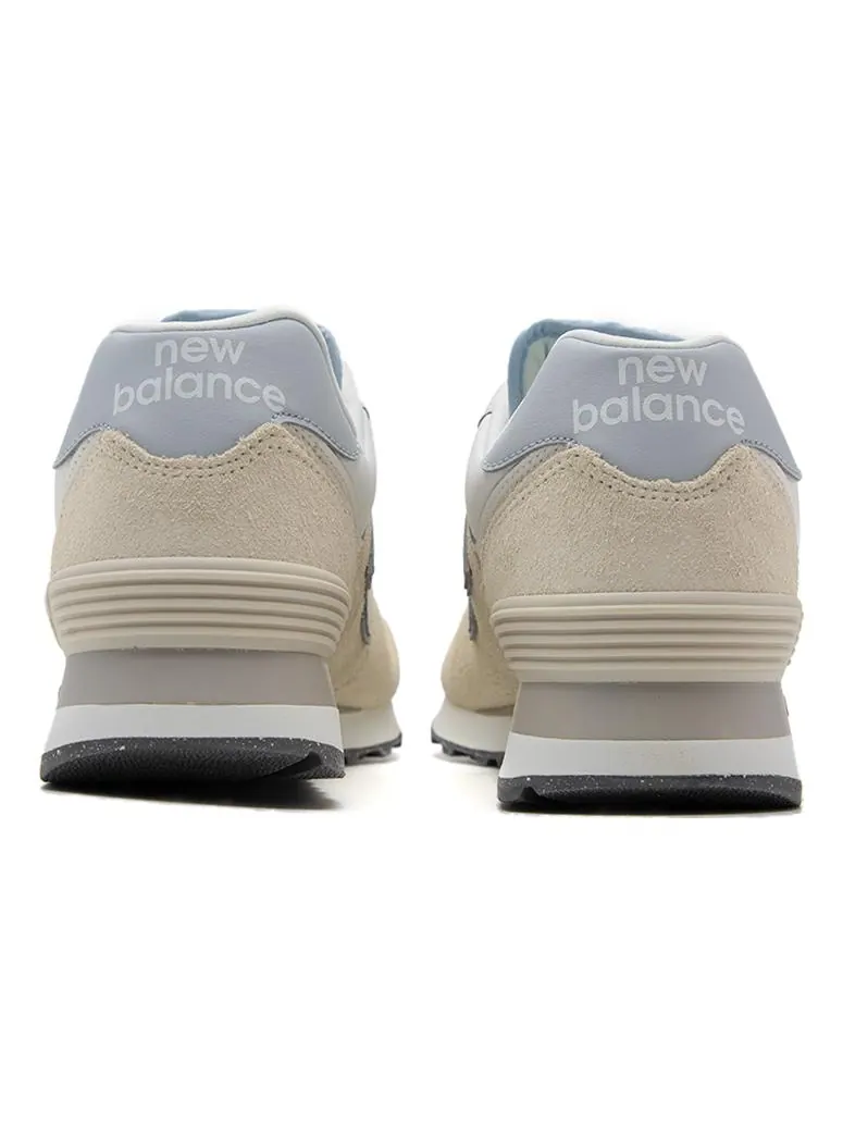 Кроссовки (WMNS) New Balance 574 'Angora Granite Sea salt' — изображение 4 из 5, бежевый