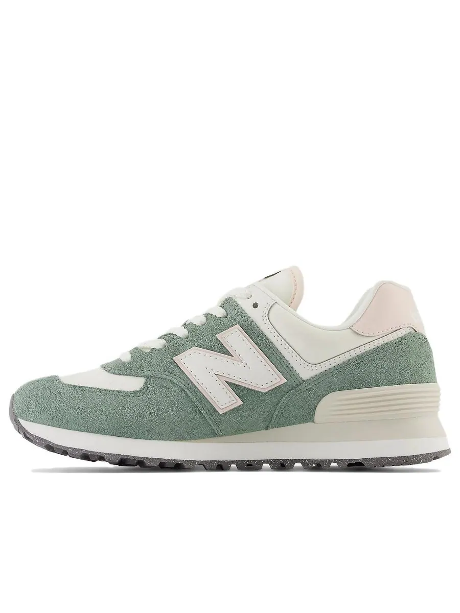 Кроссовки (WMNS) New Balance 574 'Dark Juniper' — изображение 1 из 6, зеленый