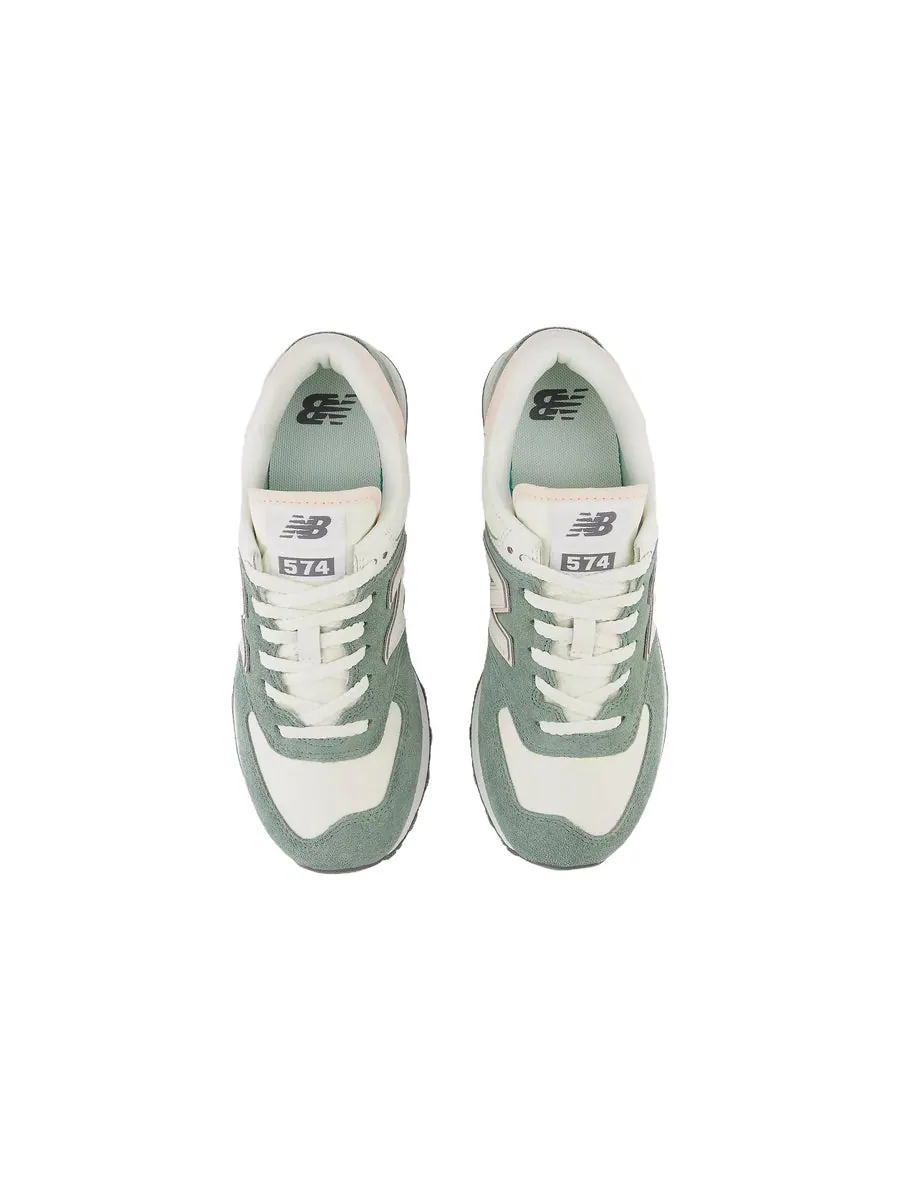 Кроссовки (WMNS) New Balance 574 'Dark Juniper' — изображение 4 из 6, зеленый