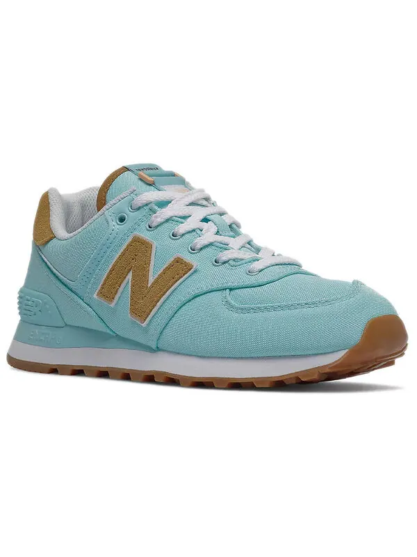 Кроссовки 574 New Balance — изображение 3 из 4, синий/желтый