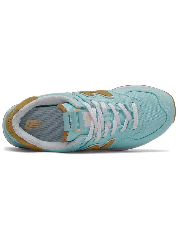 Кроссовки 574 New Balance — изображение 4 из 4, синий/желтый