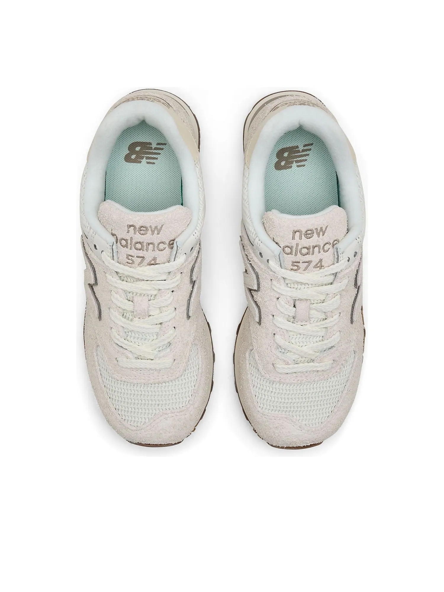 (WMNS) New Balance 574 'Sea Salt' — изображение 3 из 6, серый