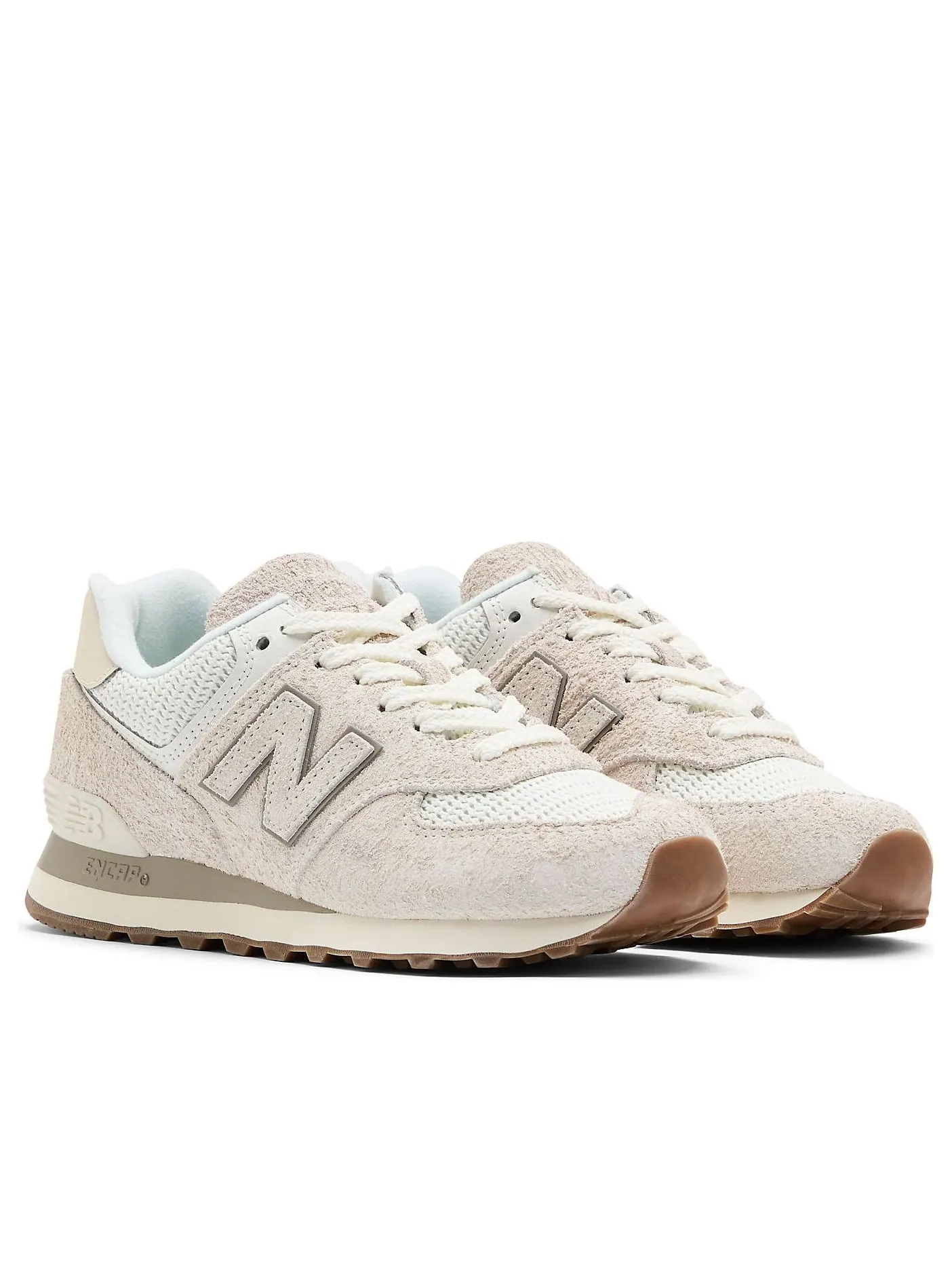 (WMNS) New Balance 574 'Sea Salt' — изображение 4 из 6, серый