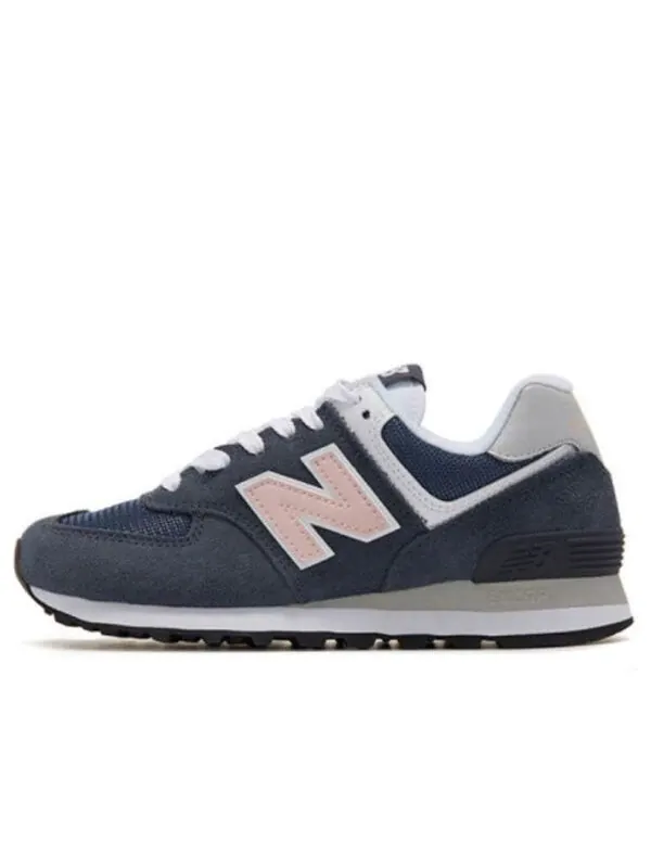 Кроссовки 574 серии New Balance — изображение 1 из 4, синий/розовый