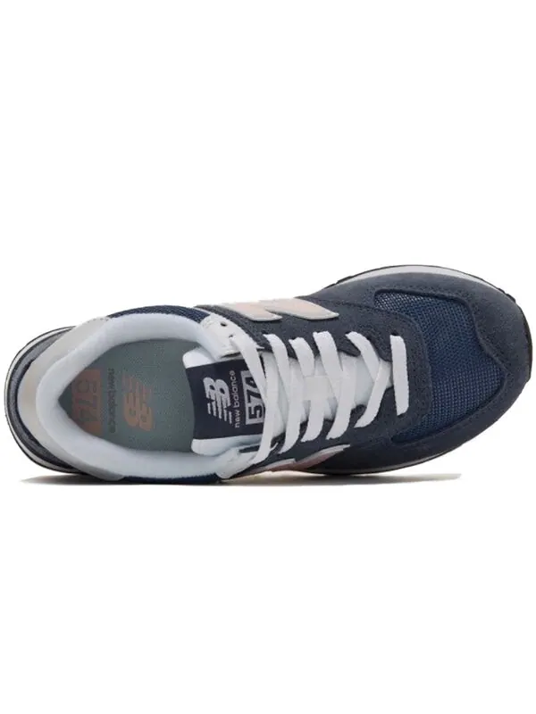 Кроссовки 574 серии New Balance — изображение 3 из 4, синий/розовый