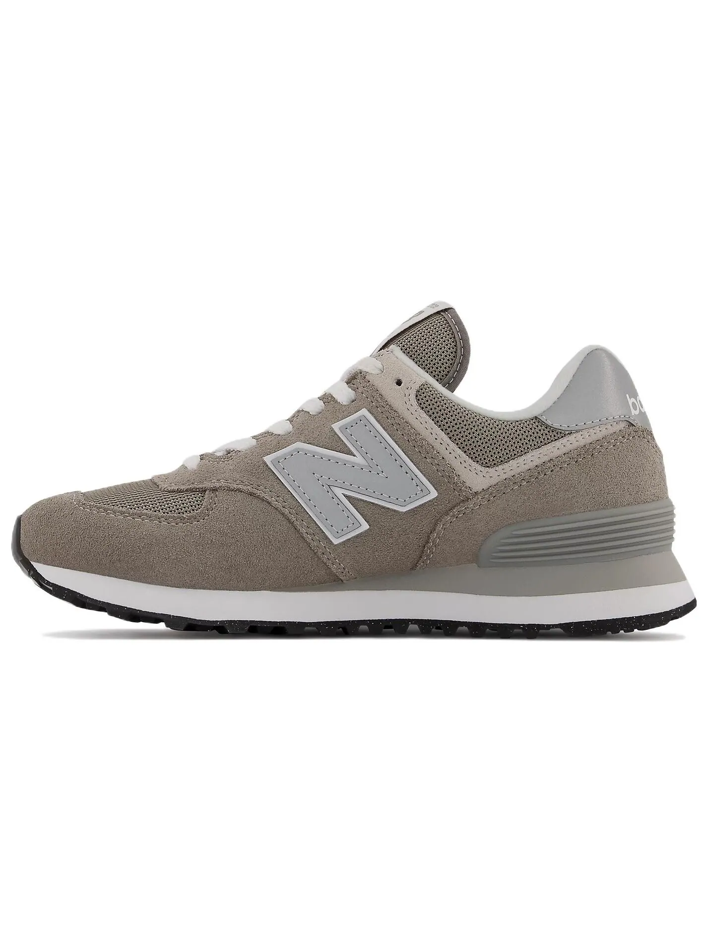 Кроссовки женские New Balance 574 Core — изображение 1 из 7, серый/белый