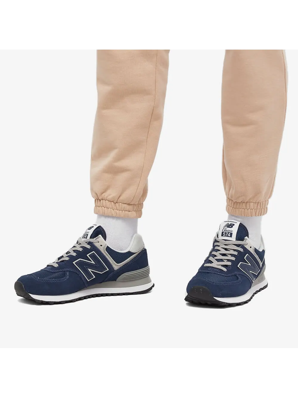 Кроссовки женские New Balance 574 Core — изображение 6 из 7, темно-синий