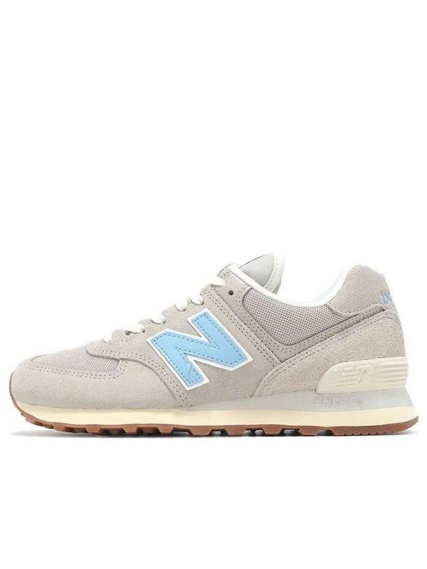 Кроссовки 574 'linen mid century pink' New Balance — изображение 1 из 4, синий