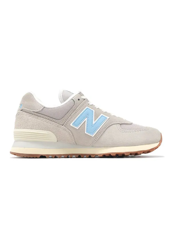 Кроссовки 574 'linen mid century pink' New Balance — изображение 2 из 4, синий