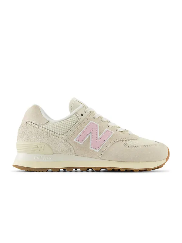 Кроссовки 574 'deep sea' New Balance — изображение 2 из 4, розовый