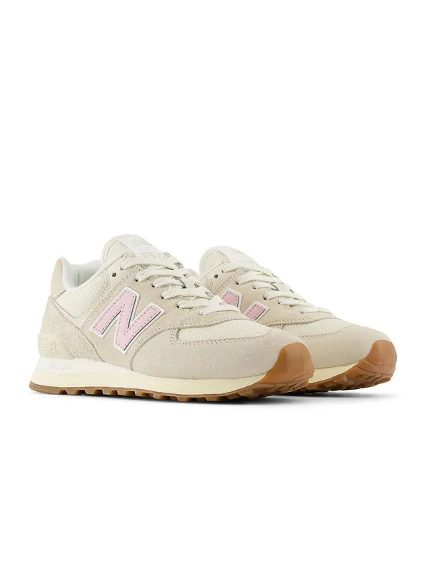 Кроссовки 574 'deep sea' New Balance — изображение 3 из 4, розовый
