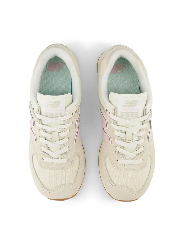Кроссовки 574 'deep sea' New Balance — изображение 4 из 4, розовый