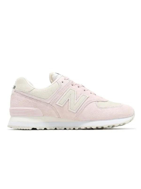 Кроссовки 574 series blue pink red New Balance — изображение 2 из 4, розовый