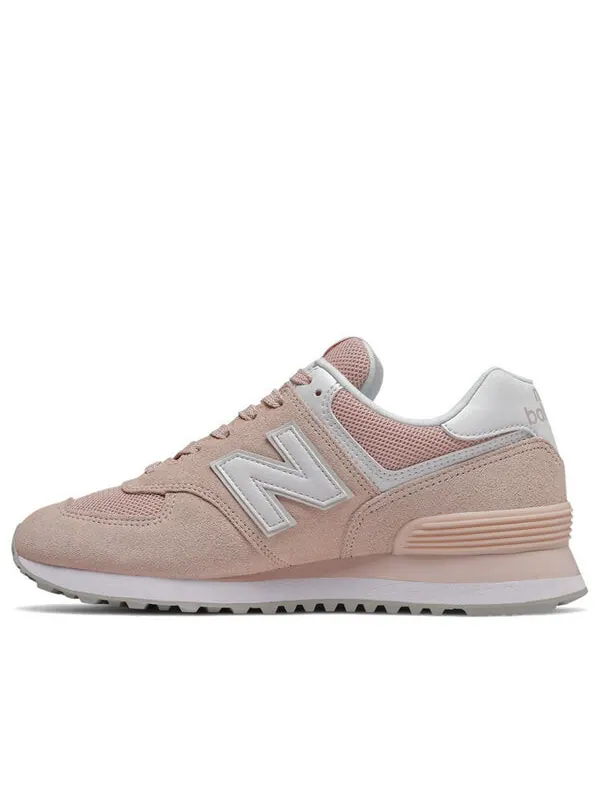 Кроссовки 574 серии розовые б широкие New Balance — изображение 1 из 4, розовый
