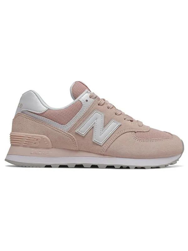Кроссовки 574 серии розовые б широкие New Balance — изображение 2 из 4, розовый