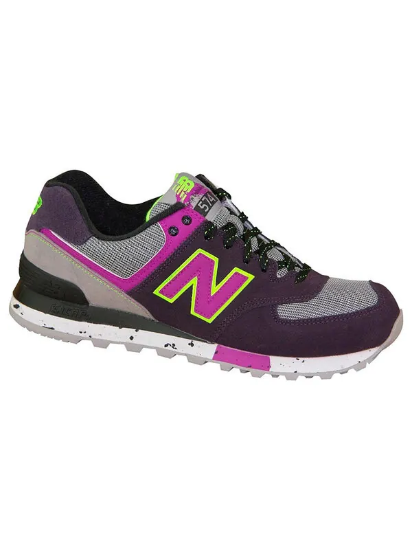 Кроссовки wl574 New Balance — изображение 2 из 4, фиолетовый/серый
