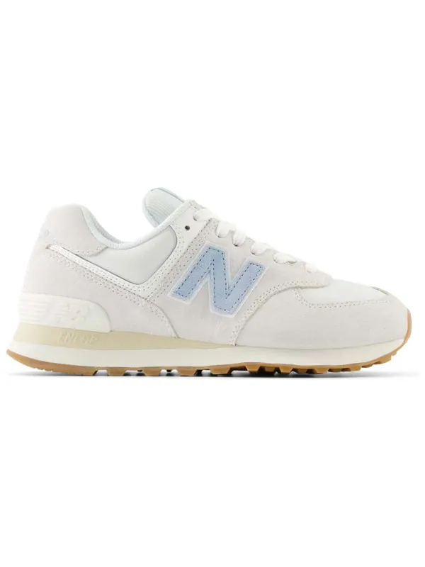 Кроссовки 574 'black green' New Balance — изображение 3 из 4, светлый синий