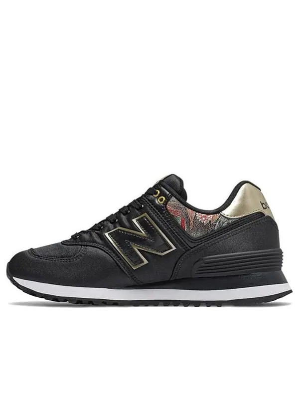 Кроссовки 574 серии золото New Balance — изображение 1 из 4, черный/золотистый/белый