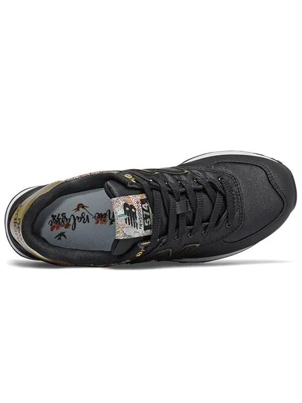 Кроссовки 574 серии золото New Balance — изображение 3 из 4, черный/золотистый/белый