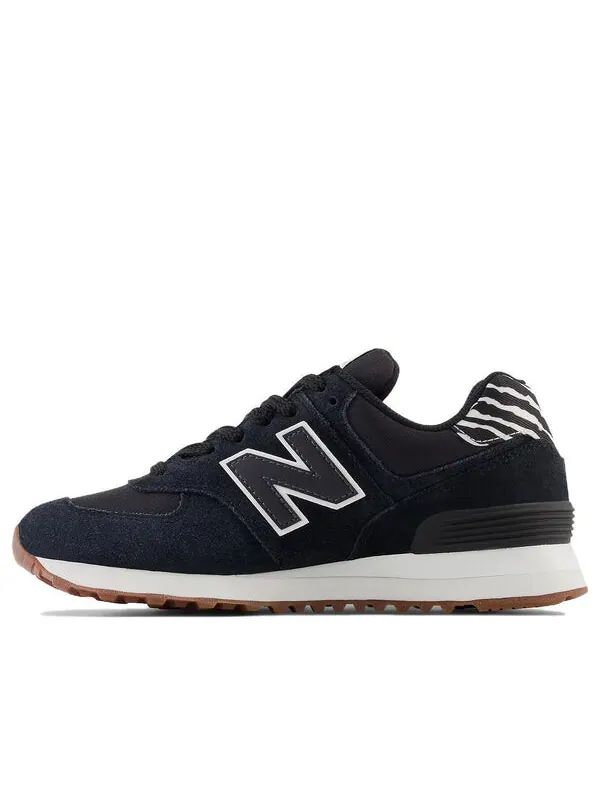 Кроссовки 574 New Balance — изображение 1 из 4, черный/белый
