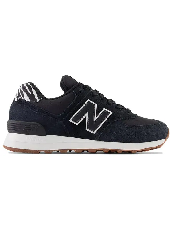 Кроссовки 574 New Balance — изображение 2 из 4, черный/белый