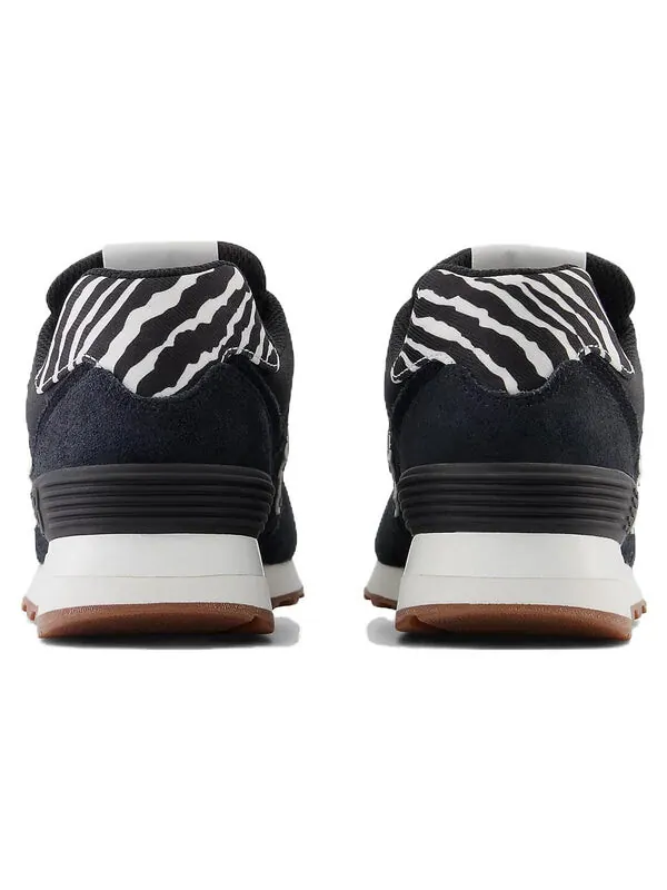Кроссовки 574 New Balance — изображение 4 из 4, черный/белый