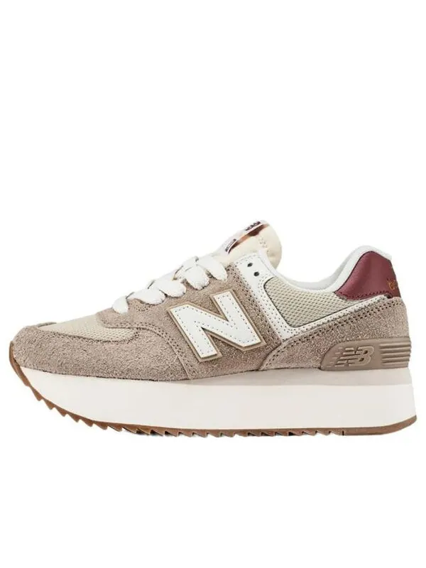 Кроссовки nb 574 'turtledove' New Balance — изображение 1 из 4, бордовый