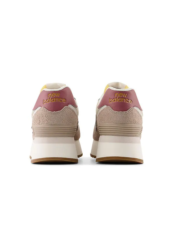 Кроссовки nb 574 'turtledove' New Balance — изображение 4 из 4, бордовый