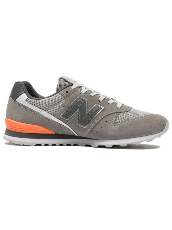 Кроссовки (WMNS) New Balance 996 Low-top Gray/Orange — изображение 2 из 4, серый/оранжевый