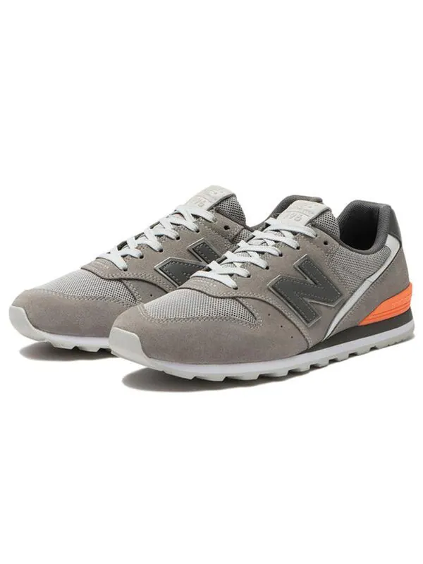 Кроссовки (WMNS) New Balance 996 Low-top Gray/Orange — изображение 3 из 4, серый/оранжевый