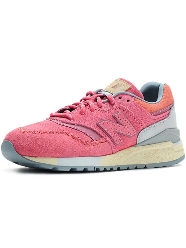 Кроссовки 997 series low tops розовые New Balance — изображение 2 из 4, розовый