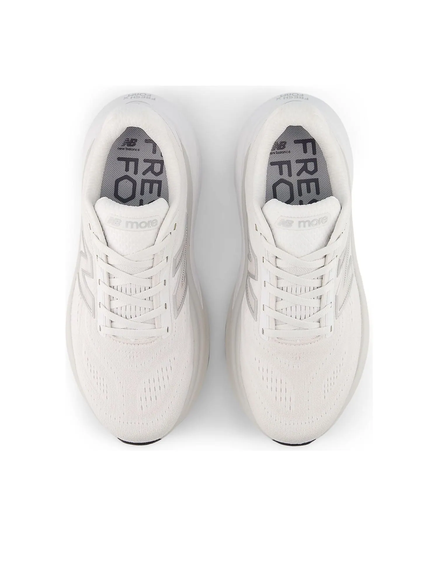 Кроссовки (WMNS) New Balance Fresh Foam X More v6 'White Grey Matter' — изображение 3 из 6, белый