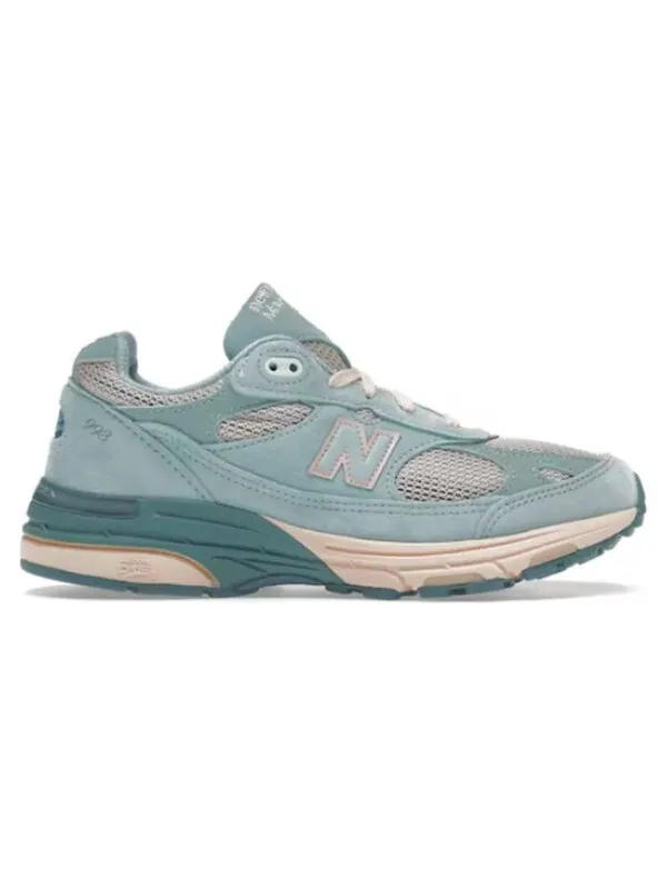 Кроссовки x joe freshgoods 993 сделано в сша New Balance — изображение 2 из 4, синий/винтажный розовый
