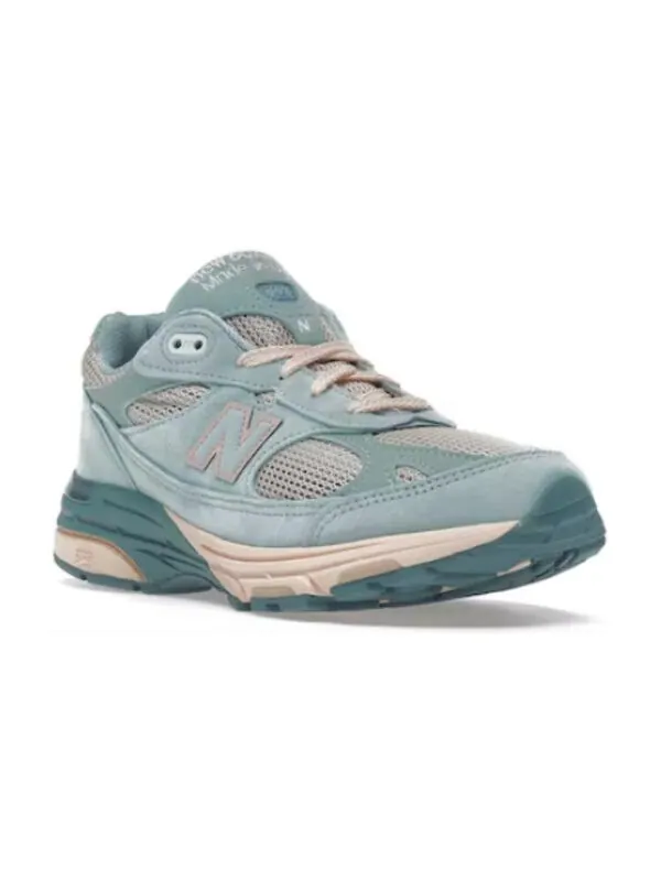 Кроссовки x joe freshgoods 993 сделано в сша New Balance — изображение 3 из 4, синий/винтажный розовый