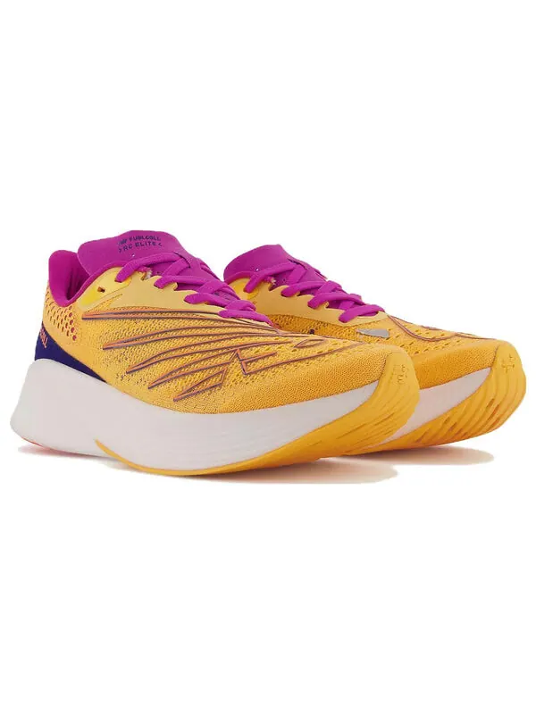 Кроссовки fuelcell rc elite v2 New Balance — изображение 3 из 4, желтый/белый