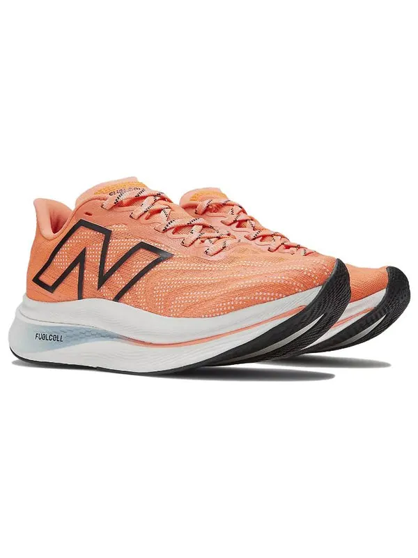Кроссовки fuelcell supercomp trainer 'electric red' New Balance — изображение 3 из 4, неоновый/черный