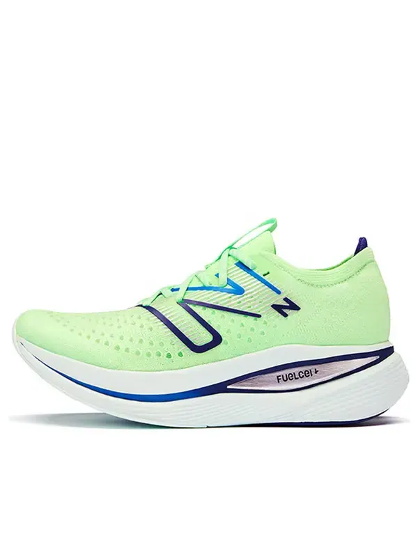 Кроссовки Fuelcell Supercomp Trainer New Balance — изображение 1 из 4, зеленый/синий
