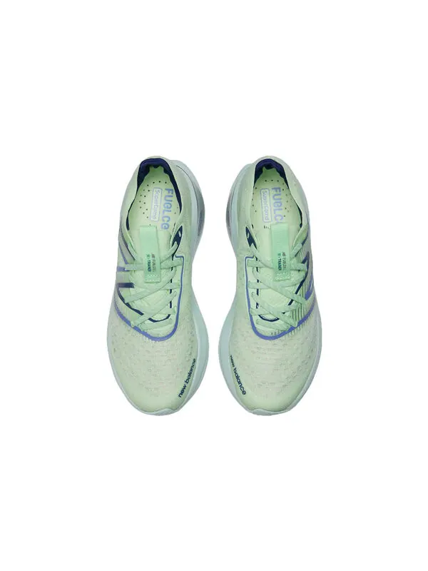 Кроссовки Fuelcell Supercomp Trainer New Balance — изображение 3 из 4, зеленый/синий