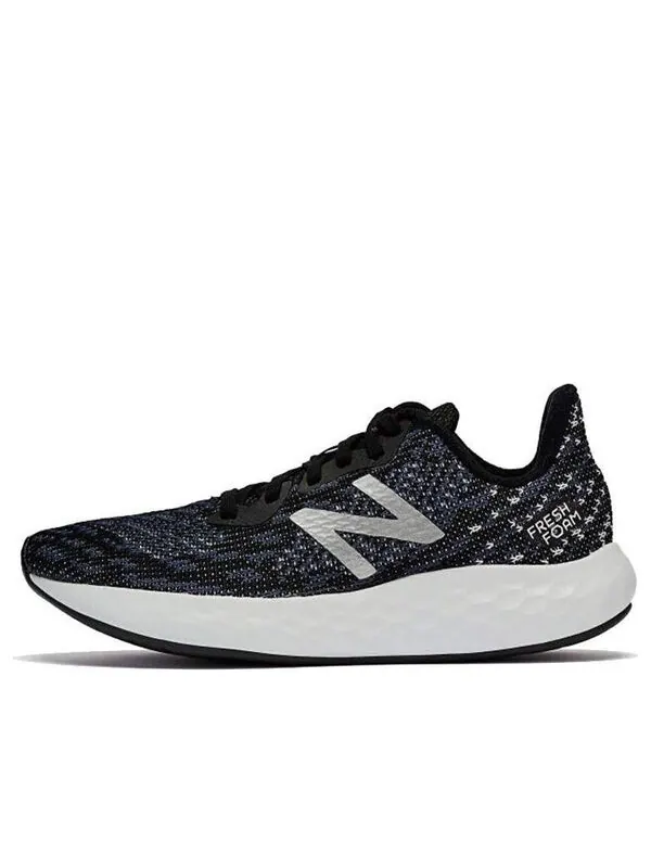 Кроссовки свежая пена серии сезам New Balance — изображение 1 из 4, черный/серебристый
