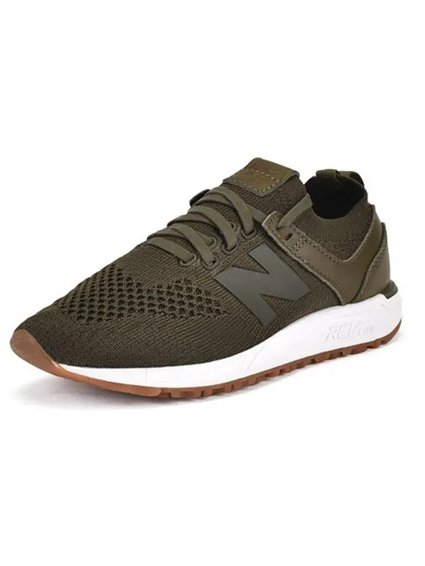 Кроссовки 247 New Balance — изображение 2 из 4, оливковый зеленый