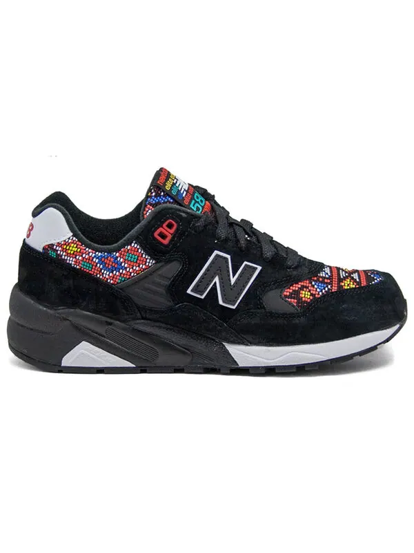 Кроссовки 580 серии New Balance — изображение 2 из 4, черный/белый/красный