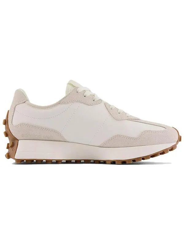 Кроссовки 327 New Balance — изображение 2 из 4, белый/розовый