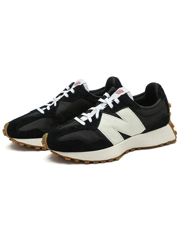 Кроссовки 327 'sea salt ocean haze' New Balance — изображение 3 из 4, черный/белый