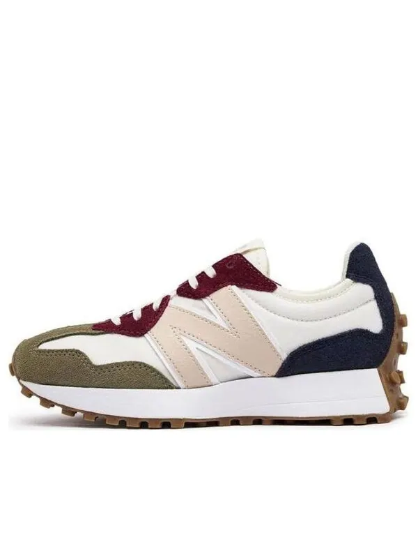 Кроссовки 327 New Balance — изображение 1 из 4, белый/зеленый/красный