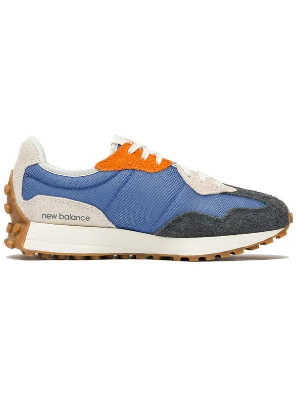 Кроссовки 327 New Balance — изображение 2 из 4, синий/белый