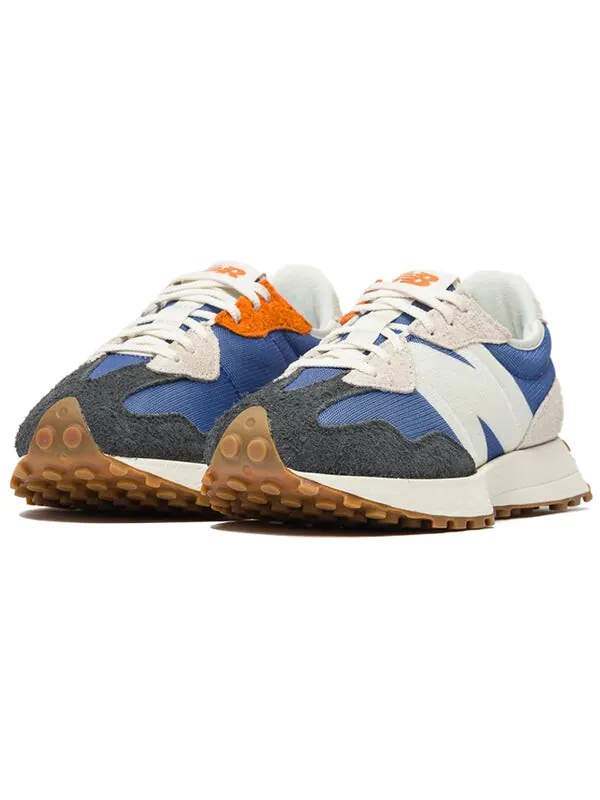 Кроссовки 327 New Balance — изображение 3 из 4, синий/белый