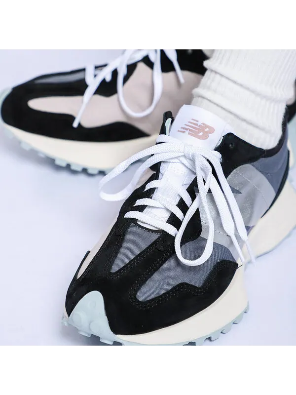 Кроссовки 327 New Balance — изображение 4 из 4, черный/белый