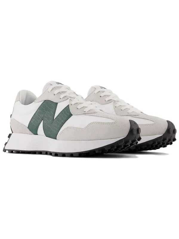 Кроссовки 327 'beige sea salt' New Balance — изображение 3 из 4, серый/белый/зеленый