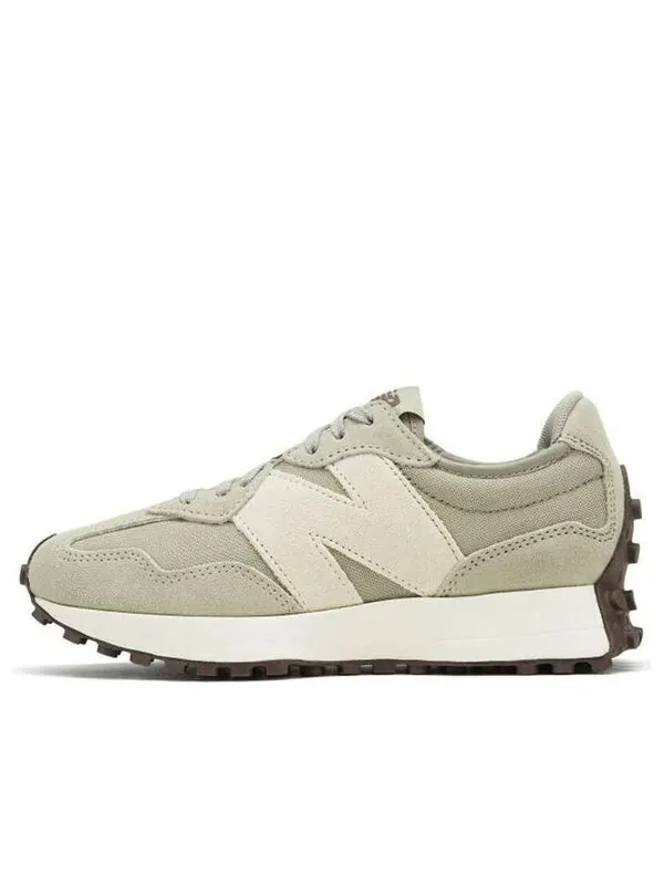 Кроссовки 327 New Balance — изображение 1 из 4, светлый зеленый/белый