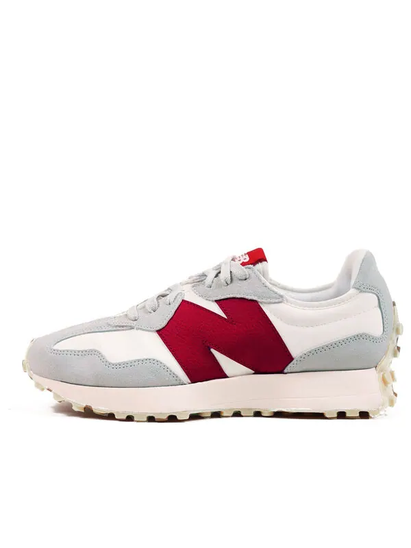 Кроссовки 327 New Balance — изображение 1 из 4, серый/красный